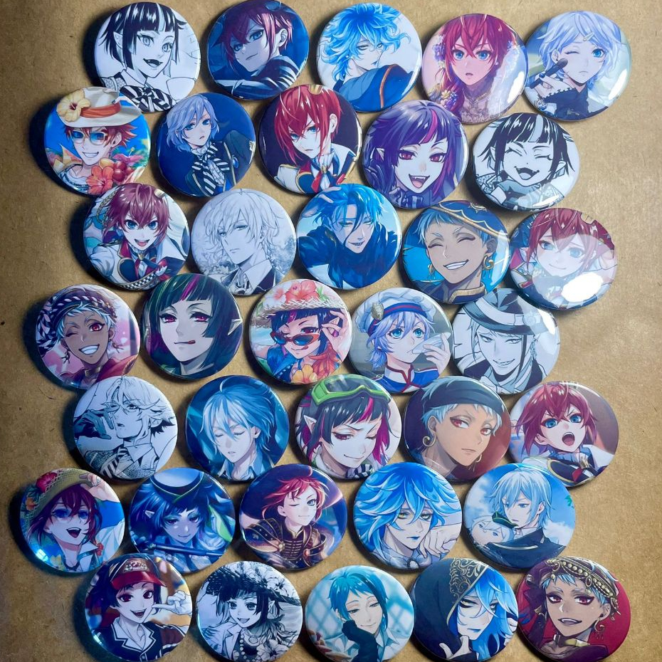 Bottons Twisted Wonderland Twst 3.2 cm em Oferta na Shopee