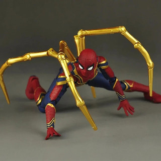 Boneco Homem Aranha Com Garras 16cm Vingadores Colecionável