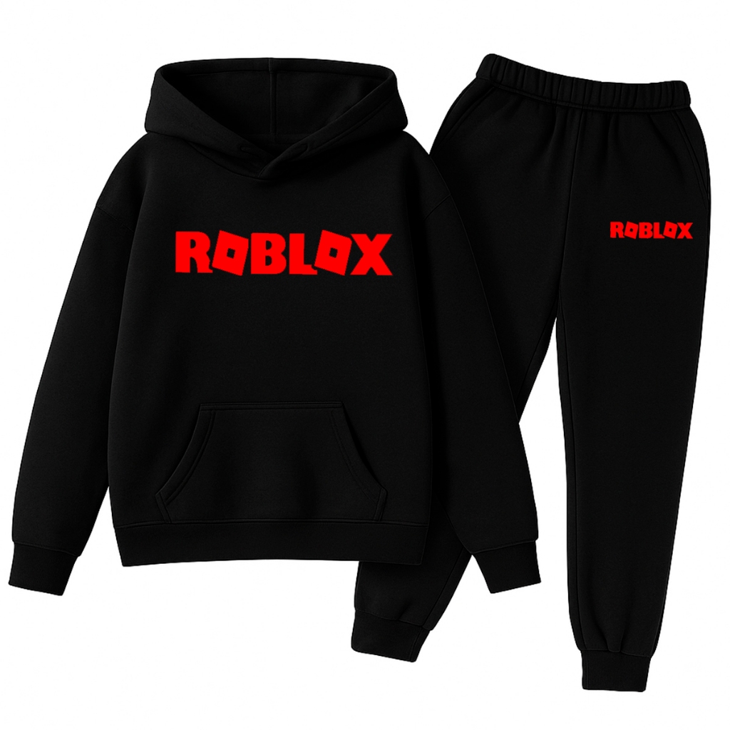 Conjunto Moletom Infantil Jogo Online Gamer Divertido Agasalho Inverno