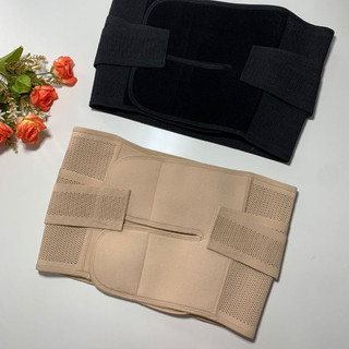 Cinta Faixa para a Coluna Lombar Modeladora Unissex com Velcro | Alívio para Dores nas Costas e Correção Postural