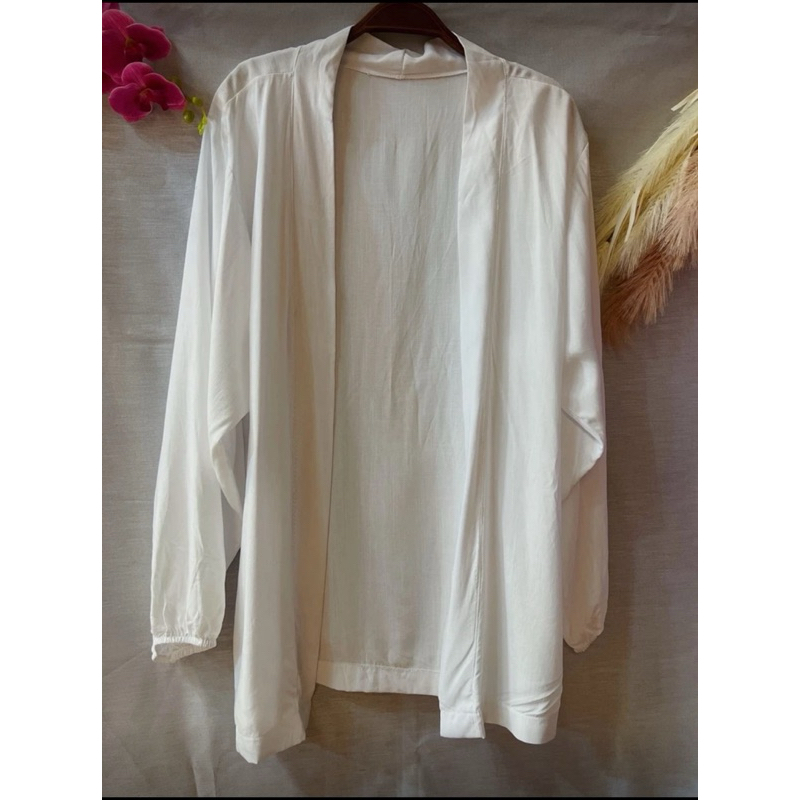 Kit de kimono saída de praia feminina Elegante camisa manga longa de banho verão