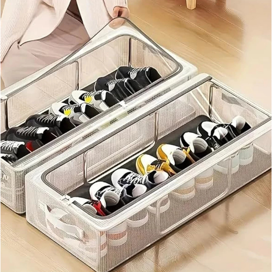 Organizadora Portátil para Sapateira e Sapatos - Solução Compacta e Multifuncional