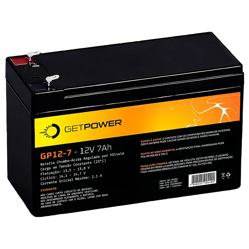 BATERIA PARA ALARME DE CASA 7AH GP12-7
