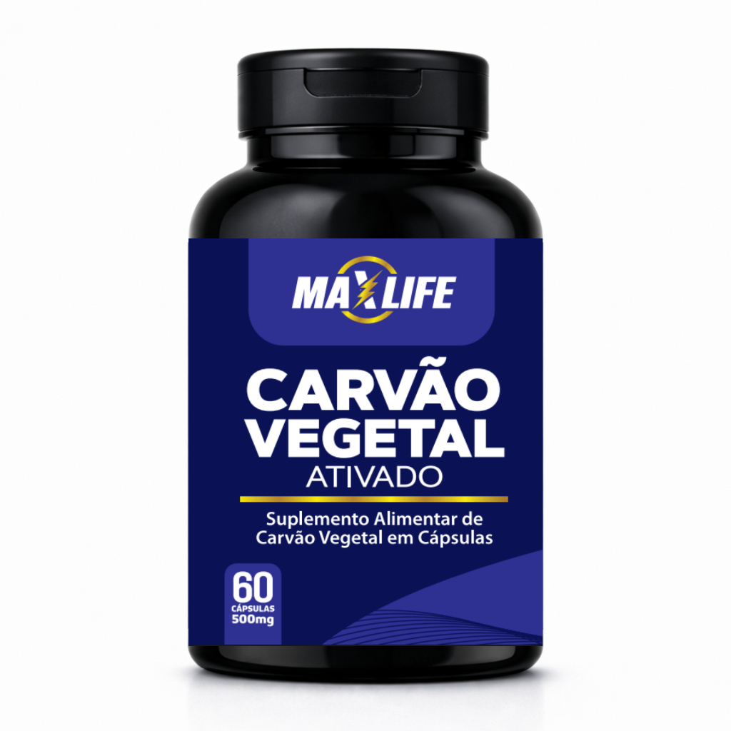 Carvão em Cápsulas Uso Diário 60 Caps em Oferta na Shopee