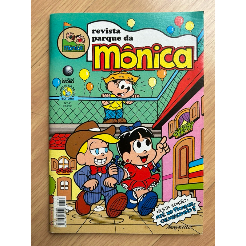 Parque da Mônica 145 editora Globo