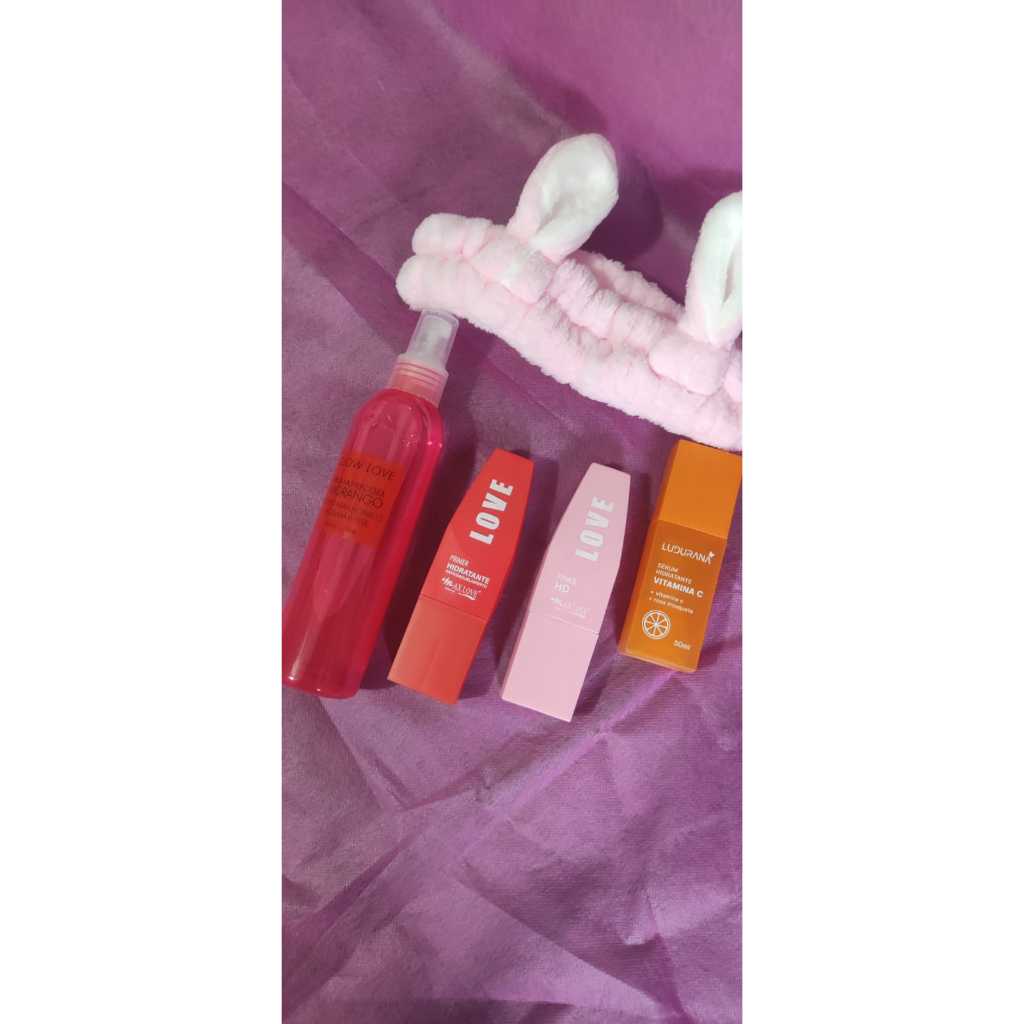 KIT SKIN CARE + PREP DA MAKE LOVE & LUDURANA