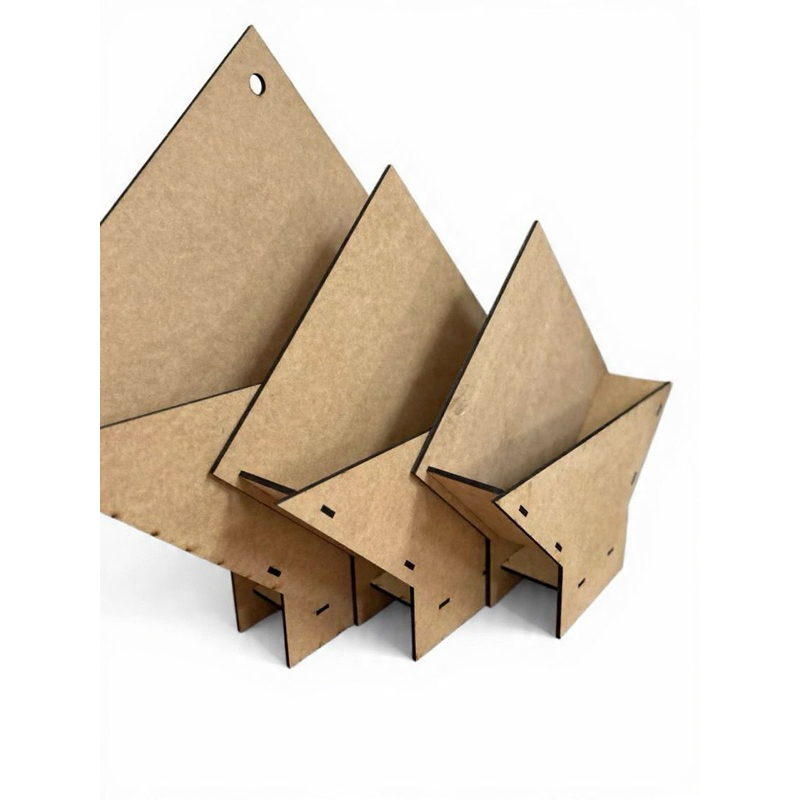 Suporte pipa kit Com 3 Unidades G,M,P Mdf