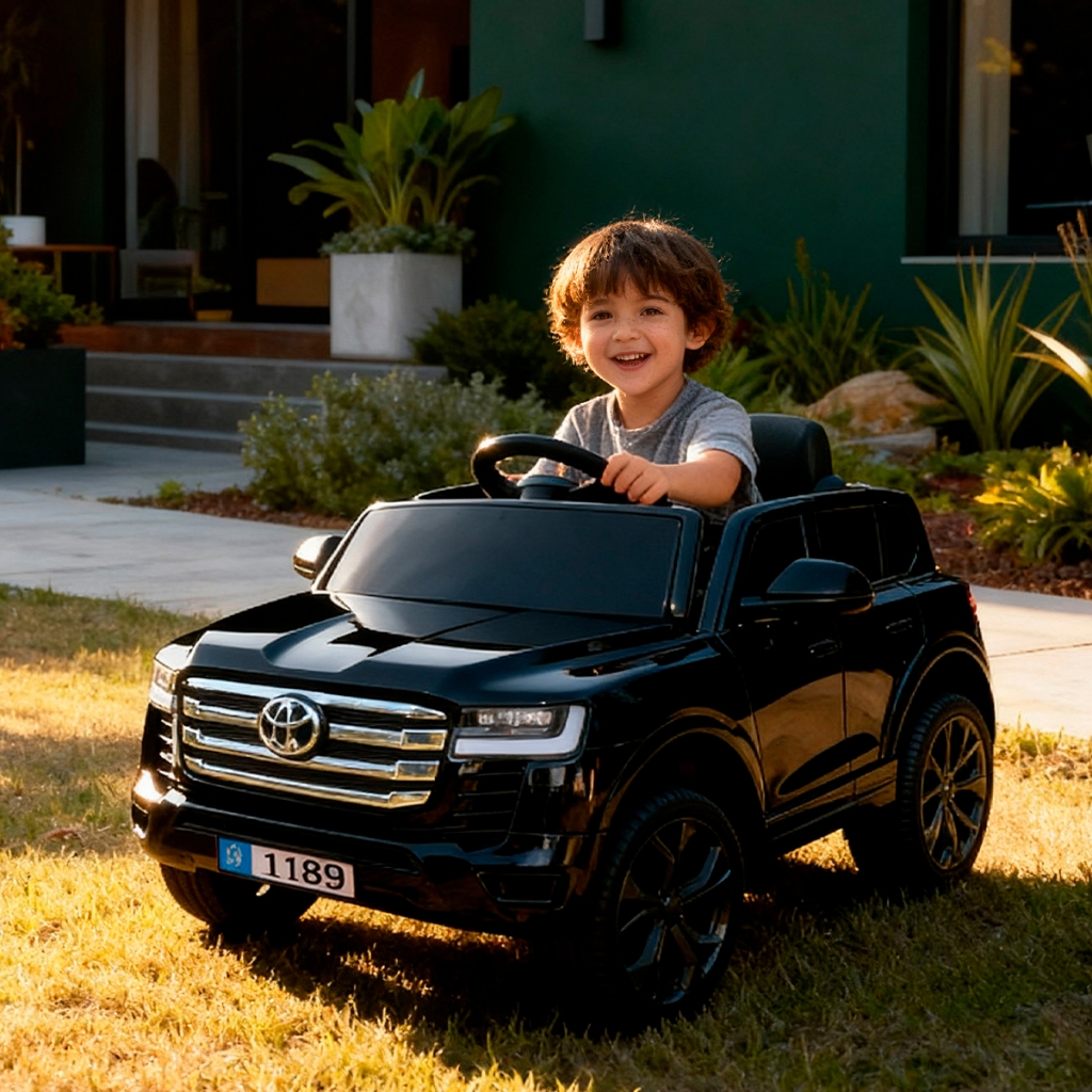 Carrinho Elétrico Infantil Com Controle Remoto Toyota em Oferta na Shopee
