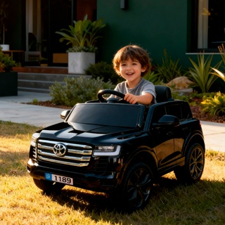 Carrinho Elétrico Infantil Com Controle Remoto Toyota em Oferta na Shopee