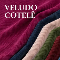 Tecido Veludo Cotelê ( 1m x 1,50m )