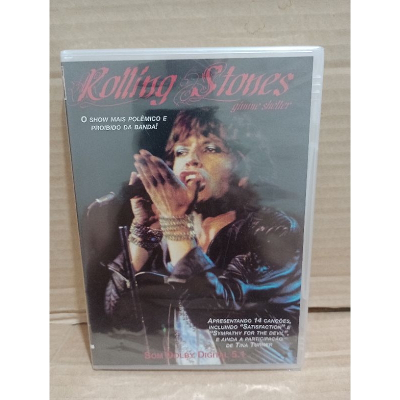 DVD THE ROLLING STONES- GIMME SHELTER (ORIGINAL/LACRADO)