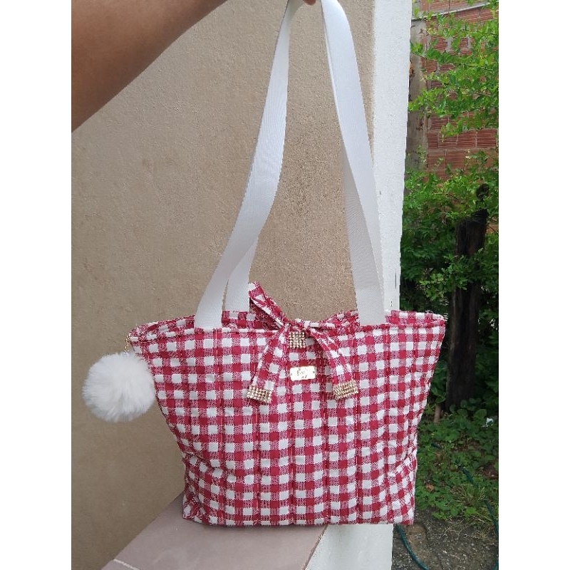 👜 Bolsa Feminina Xadrez Vermelha Casual | Bolsa de Ombro Estilosa e Espaçosa. bolsa feminina bolsa xadrez bolsa feminina