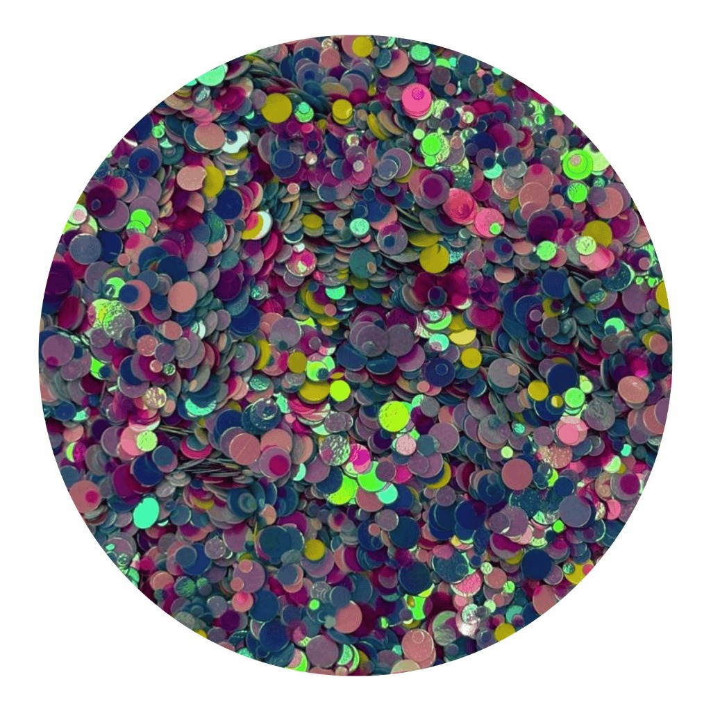Glitter Confete Colorido Carnaval Explosão de Confetes Maquiagem Arte Nail Art