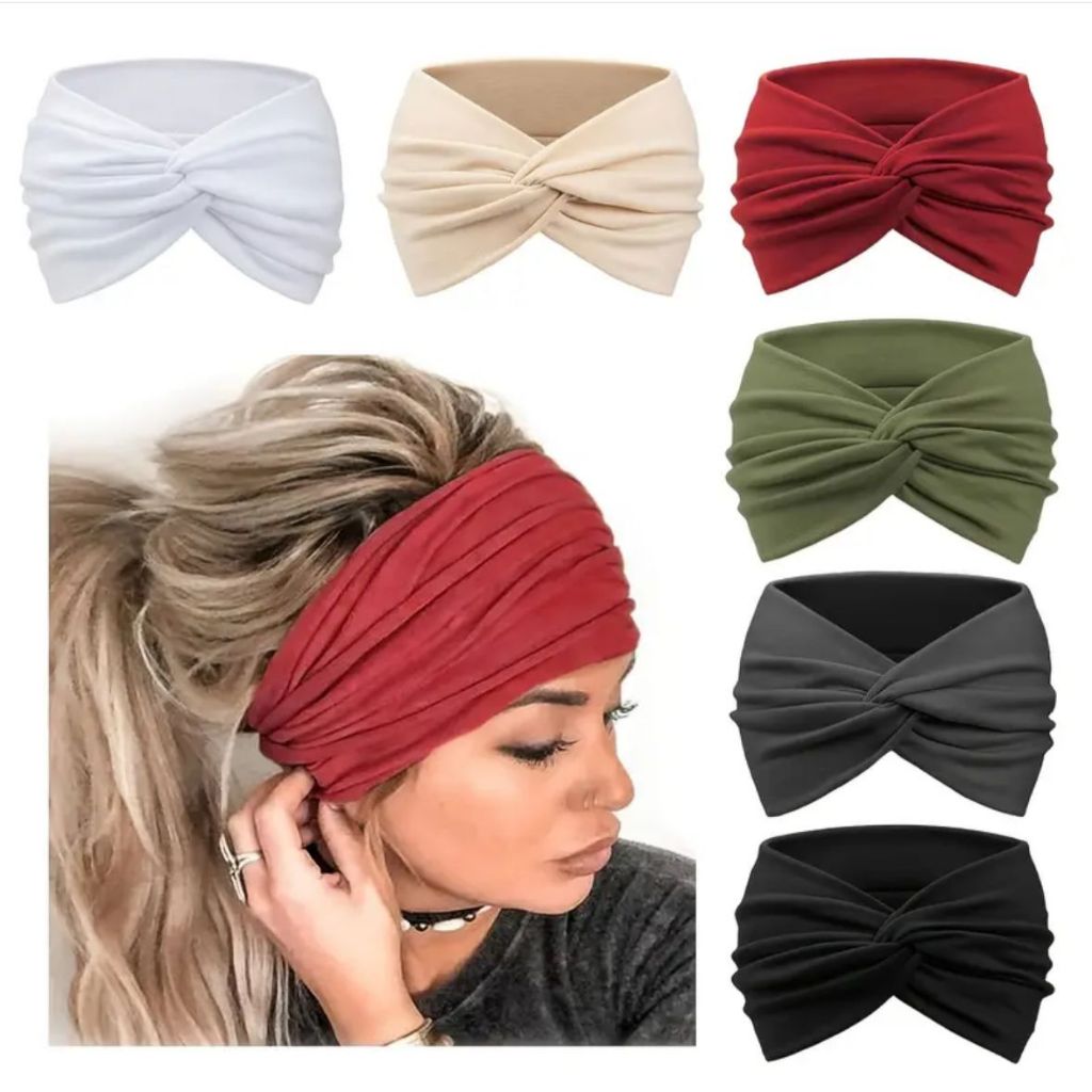 Turbante Faixa Tiara para Cabelo Moda Acessório Feminino Confortável