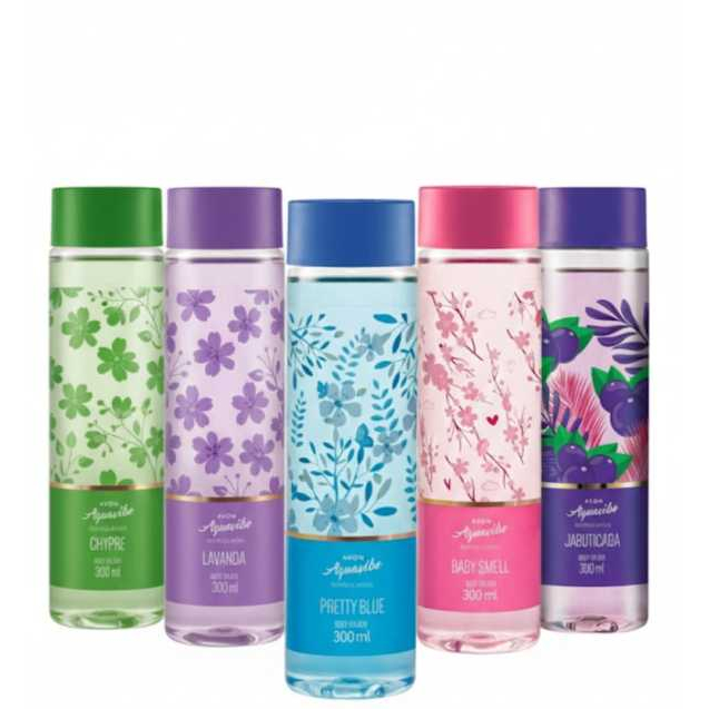 Body Splash Aquavibe Avon Colônia Refrescante 300ml Envio Imediato Longa Durabilidade
