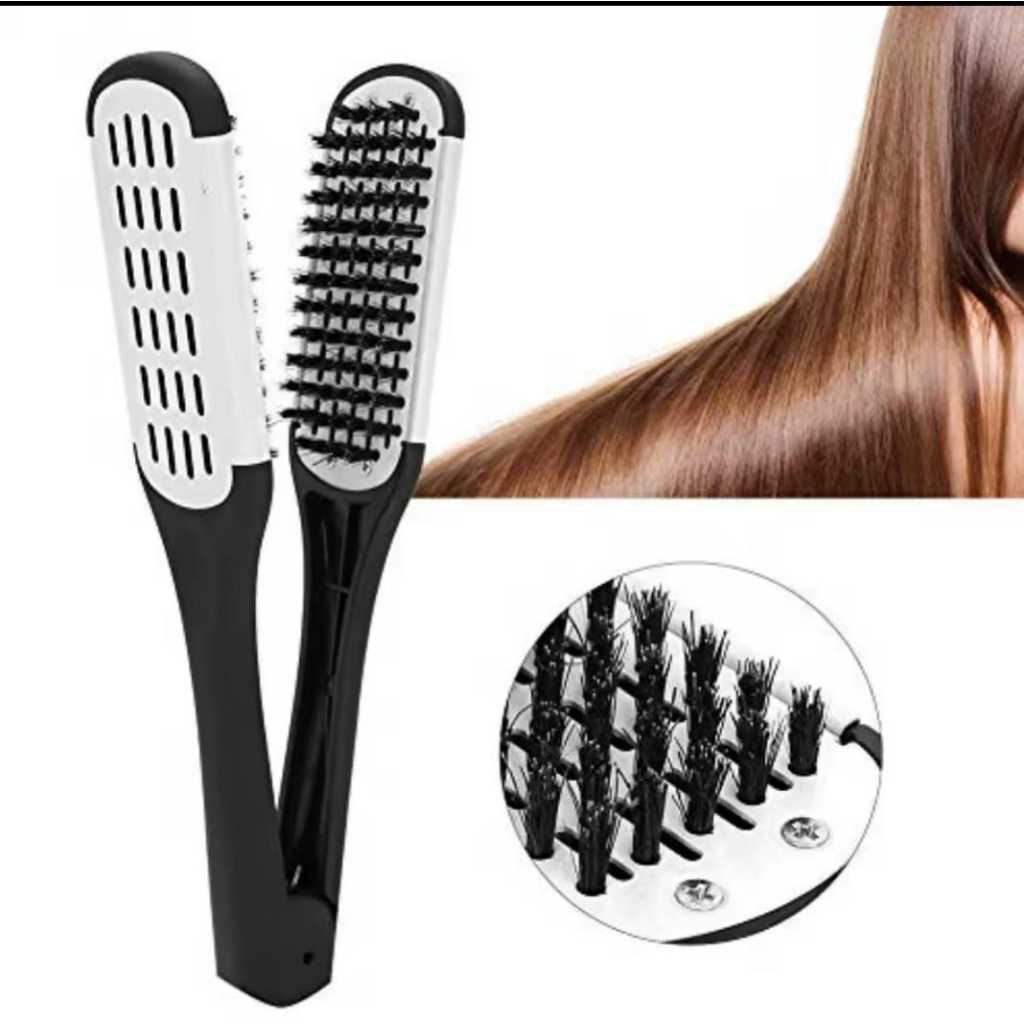 Escova Chapinha com Trava - Acrílico, Cores Aleatórias, Furos para Ar e Trava Eficiente em Oferta na Shopee