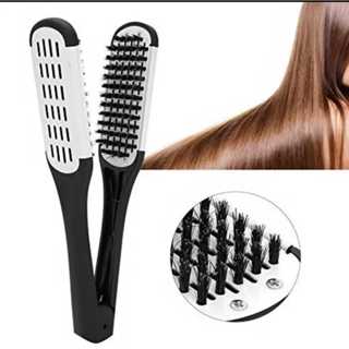 Escova Chapinha com Trava - Acrílico, Cores Aleatórias, Furos para Ar e Trava Eficiente em Oferta na Shopee