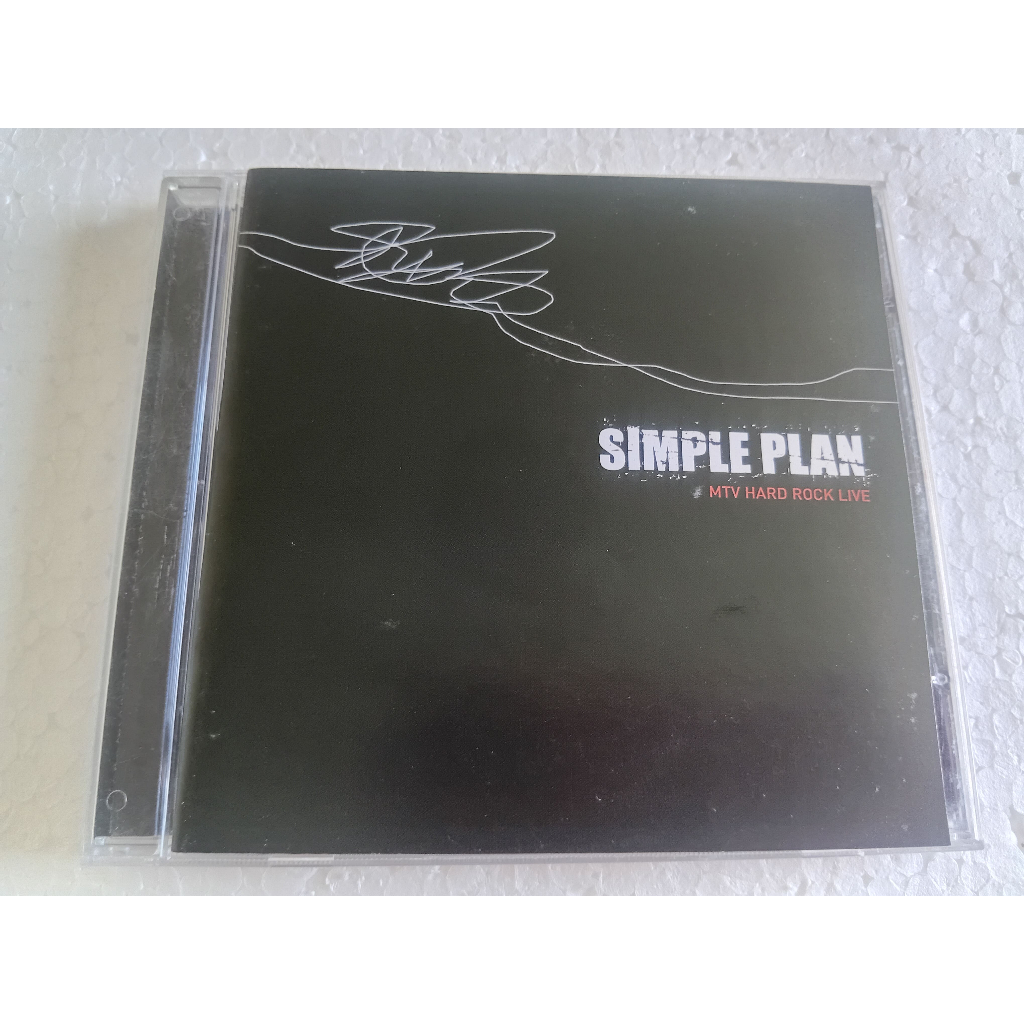 CD simple plan MTV hard rock live otimo estado midia e capa