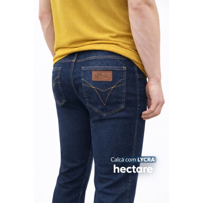 Calça jeans masculina com Lycra em Oferta na Shopee