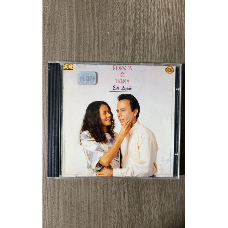 Cd * Édison e Telma - Está Ligado * Gospel * Raridade *