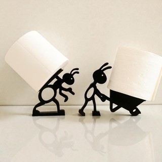 Porta Papel Higiênico Formiga Decorativo Criativo Banheiro Moderno Suporte Divertido