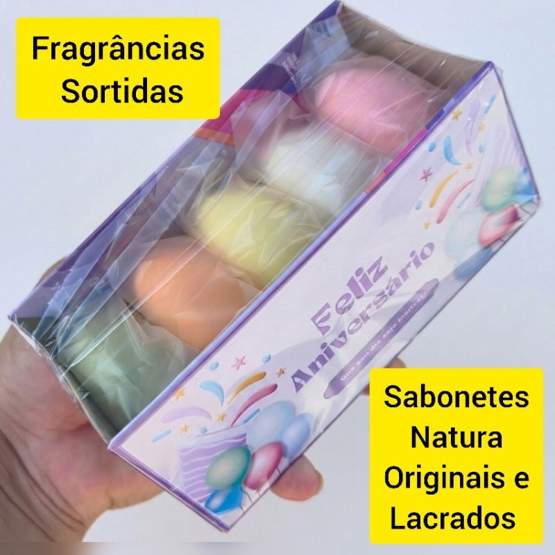 Sabonete Natura Tododia fragrâncias sortidas