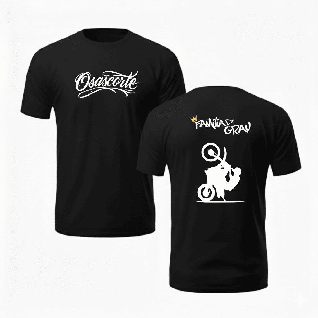 Camisa Camiseta Família do Grau Osasco – Estilo, Atitude e Identidade