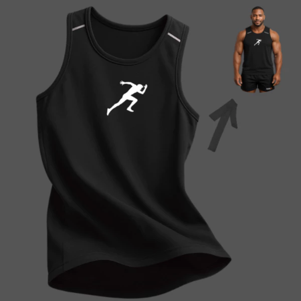 Regata Masculina Dry Fit Estampada Esportiva Academia Corrida Cores Sortidas