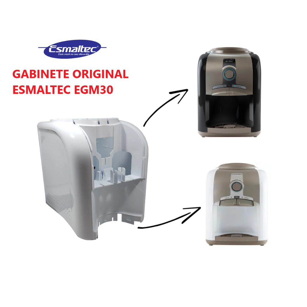 Gabinete Bebedouro Esmaltec EGM30 Original Carcaça Peça de Reposição