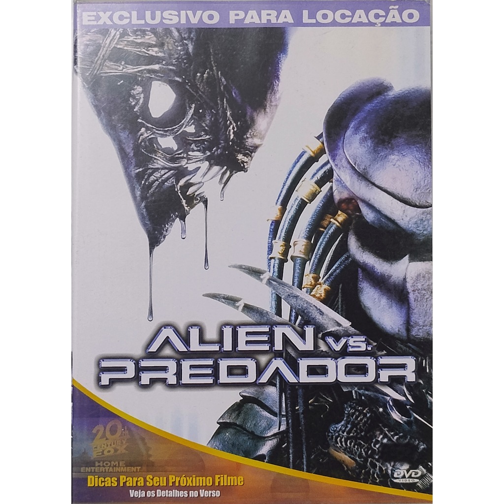 Dvd Alien Vs Predador Exclusivo para Locação