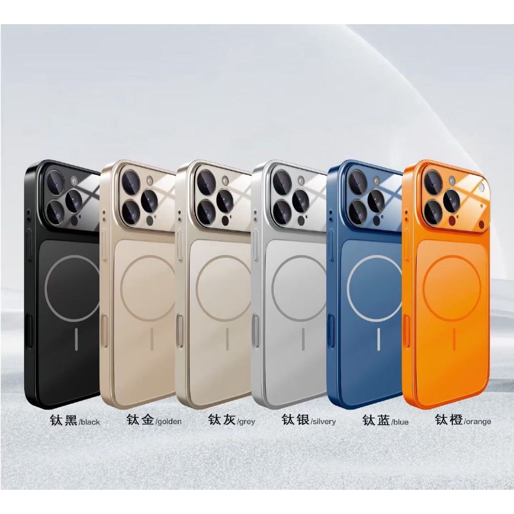 Capa capinha case transforma iPhone 17 pro max Laranja para 16 15 14 13 12 11Pro Max Camera Magnetica Muda Designe 2026