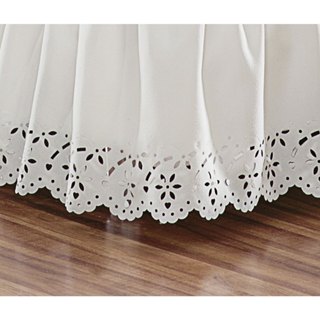 Saia Box Queen, Solteiro, Casal e King com Bordado Ultrassônico em Oferta na Shopee