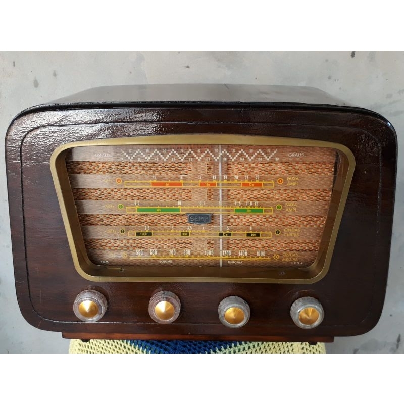 Rádio antigo semp muito lindo funcionando