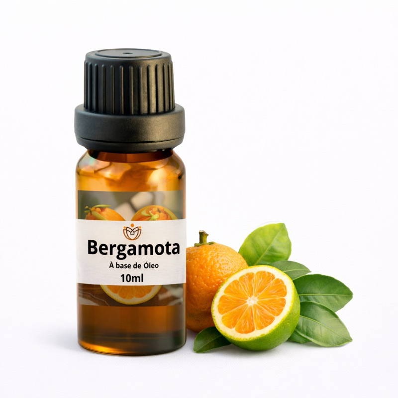 Essência Bergamota Concentrada 10ml Aromática para Sabonetes, Aromatizadores e Cosméticos