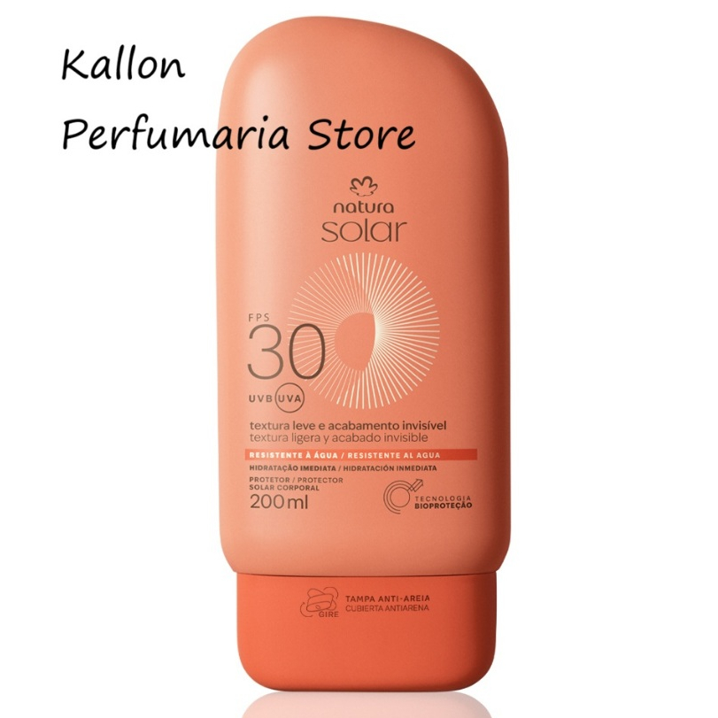 Protetor Solar Corporal FPS 30 Natura Solar 200 ml, Natura Cosméticos