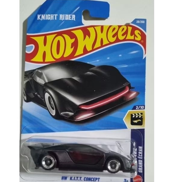 Hot WHEELS K.I.T.T. CONCEPT – KNIGHT RIDER ORIGINAL MATTEL/Novo/Lacrado/Colecionador