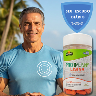 Pro Imunny L-lisina 600mg 60 Cápsulas Imunidade Sunflower Sem Sabor em Oferta na Shopee