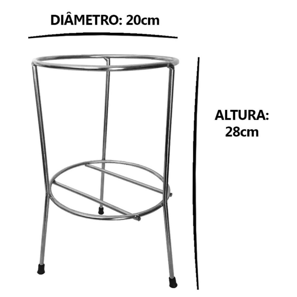 SUPORTR DE CHÃO PARA EXTINTOR 4 KG E 6 KG