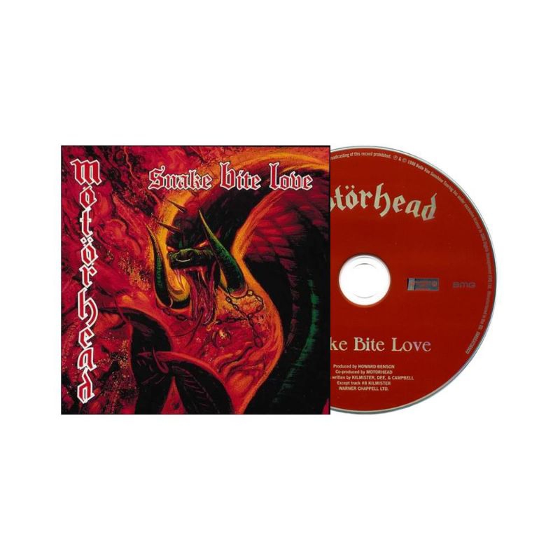 CD Motorhead - Snake Bite Love *IMPORTADO / NOVO / LACRADO