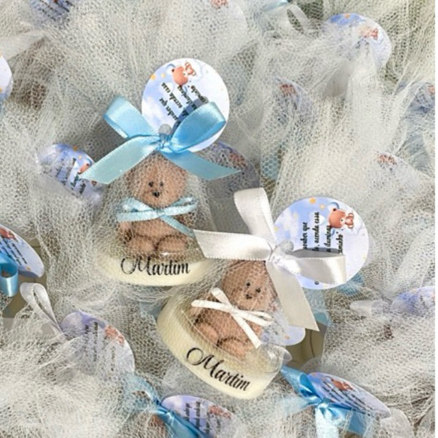 Vela ursinho • lembrancinha personalizada • chá de bebê • chá revelação • maternidade • batizado • aniversário