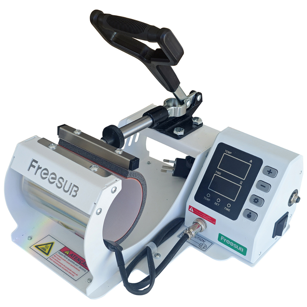 Prensa Térmica Sublimação Canecas FREESUB KB24F   BRANCA