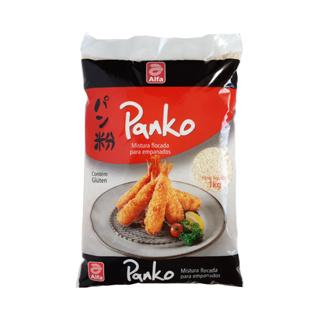 Farinha Panko Flocada Mistura Para Empanar Alfa 1kg em Oferta na Shopee