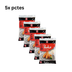 Kit Com 5 Farinha Panko Para Empanar Alfa 1kg