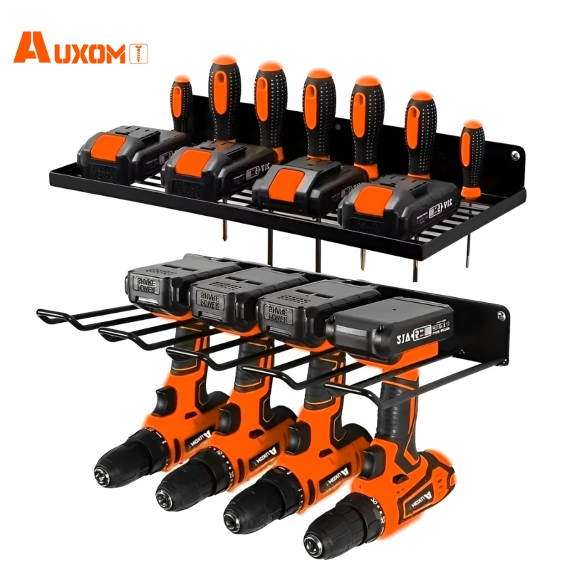 AUXOM Caixa de ferramentas de parede,Industrial Prateleira Suspensa para Ferramentas Elétricas,Parafusadeira a Bateria em Oferta na Shopee