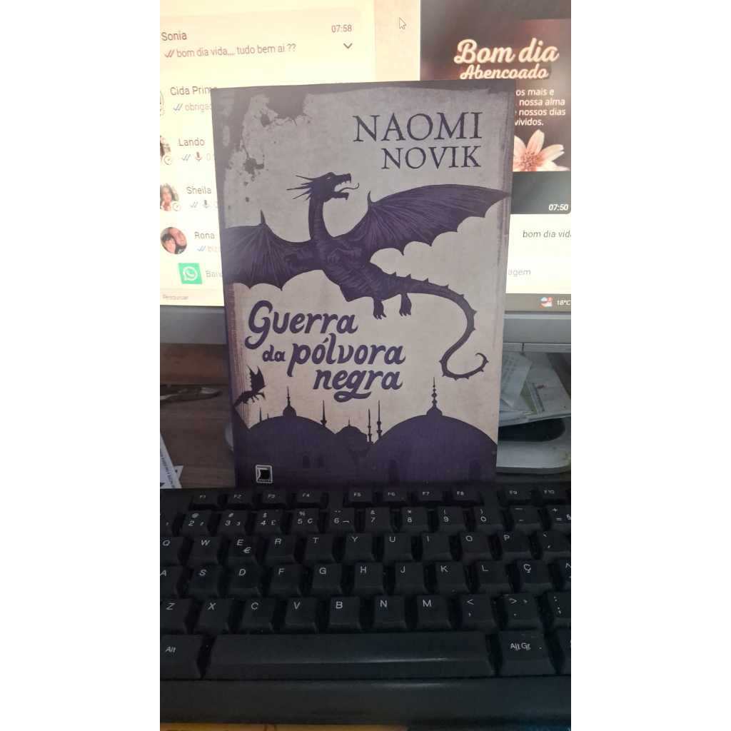 Guerra da polvora negra Naomi Novik livro 3