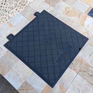 Tampa Caixa Inspeção 40x40cm Polipropileno Bloqueia Inseto Calçada Quintal