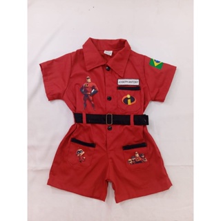 macacão fantasia infantil os incríveis em Oferta na Shopee