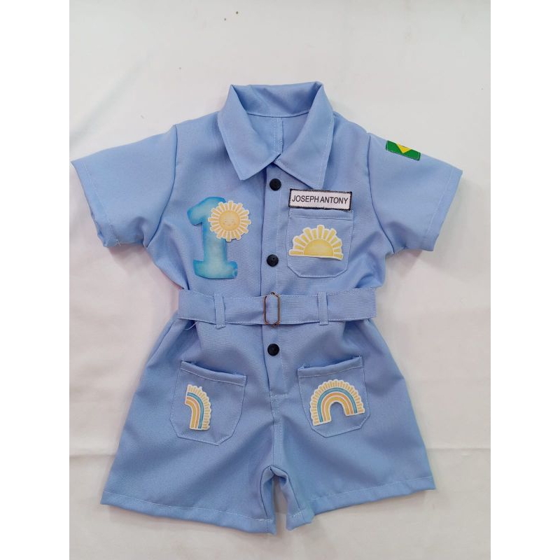 macacão minha primeira volta ao sol em Oferta na Shopee