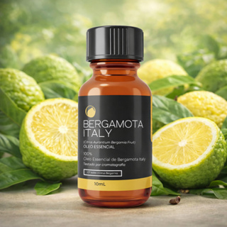 Óleo Essencial de Bergamota 100% Puro Aromaterapia Difusor em Oferta na Shopee