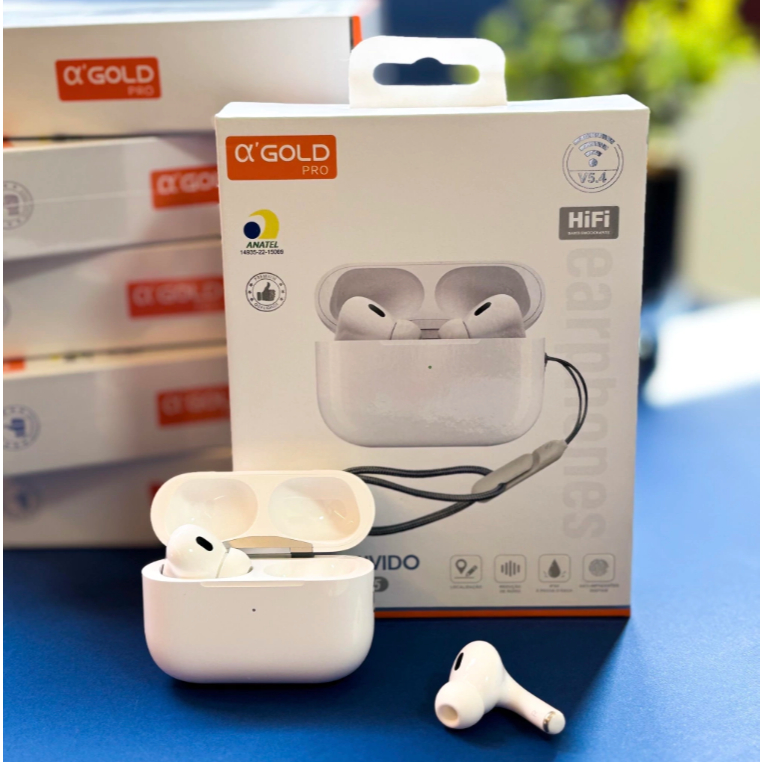 Fone de Ouvido Bluetooth Sem Fio A'Gold Pro FN-BT5 Original